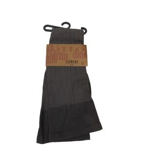 Ditto Legwear Womens Opaque Knee High Socks Charcoal Grey Size 9-11‎